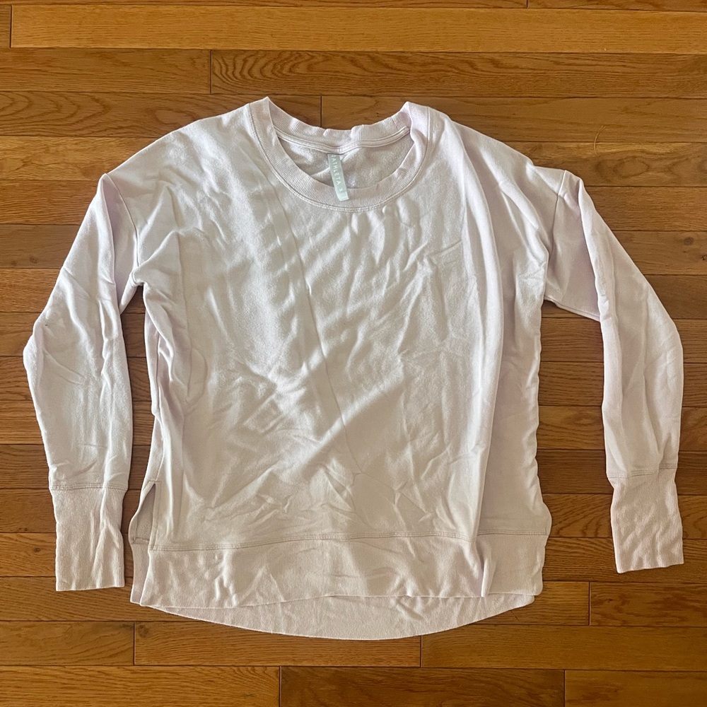 Light pink athleta crew neck